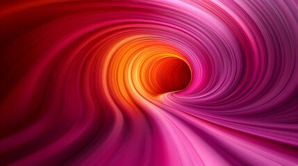 Obraz premium Abstract Colorful Tunnel with Swirling Patterns and Vibrant Hues