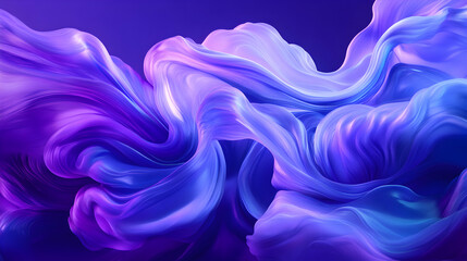 Obraz premium Abstract Fluid Texture Background in Purple and Blue Tones