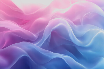 Obraz premium Background design featuring pink and blue flowing wave patterns on a smooth surface