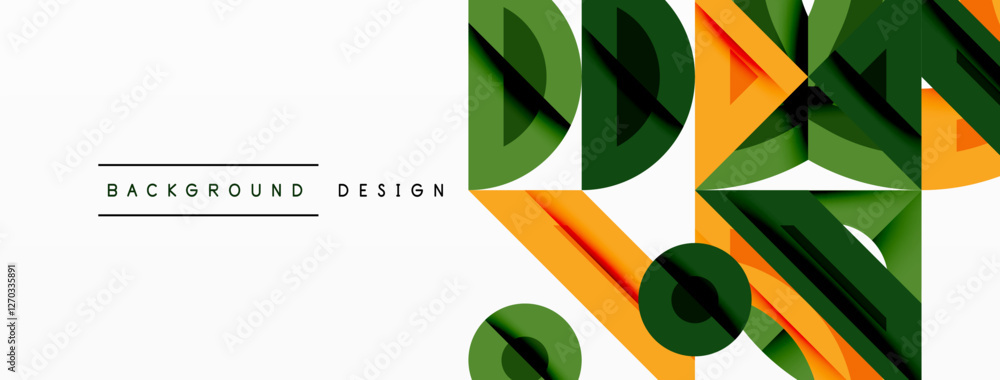 Poster abstract geometric background shapes forming a modern, symmetrical pattern. bold contrast, smooth gr
