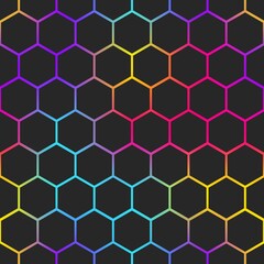 RGB Gaming Background Wallpaper