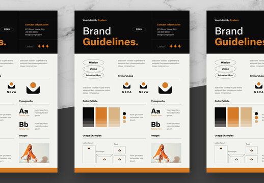 Orange And Black Brand Guidelines