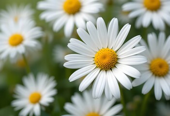 Obraz premium Daisy flower background 