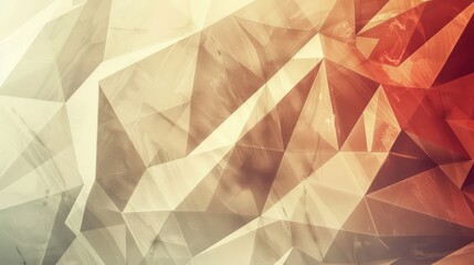 Naklejka premium Intricate Geometric Abstract Background with Warm and Cool Tones