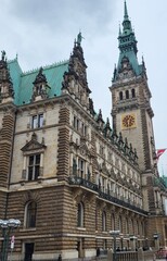 Fototapeta premium Vhurch building Hamburg 