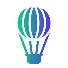 Fototapeta premium balloon Gradient icon