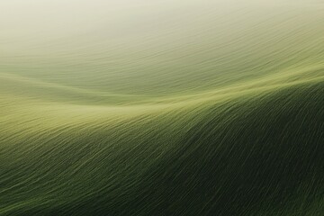 Obraz premium Abstract Close-Up of Gently Rolling Green Landscape