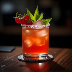 Cold and Refreshing Cocktail