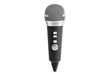 Voice sound concept. Stylish microphone designed for professional audio recording and performances.