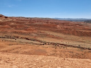beautiful view of the desert
