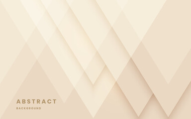 Abstract golden background with white and beige luxury glitter shapes. background modern soft luxury texture with clean subtle background. Illustration vector 10 eps.