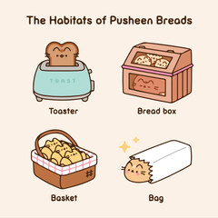 A cute illustration titled 