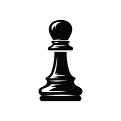Chess pawn logo