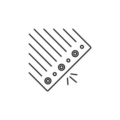 Reinforced Hole Puncher: Hole with additional strength.