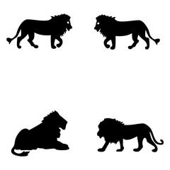 This logo presents the lion in a bold and simple form, giving a modern impression but still respecting the traditional symbol of courage and greatness