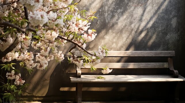 branches wood background spring