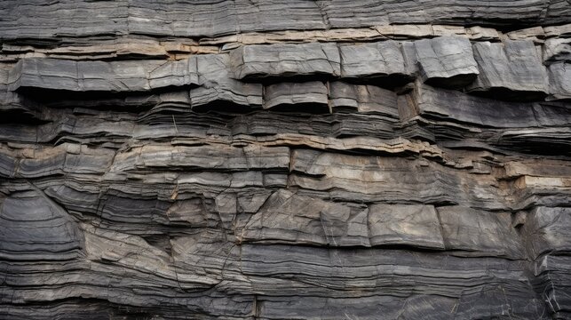 flaky shale texture