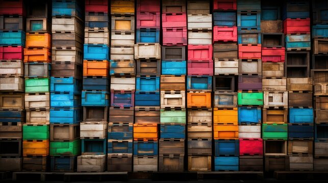 wrehouse box on a pallet