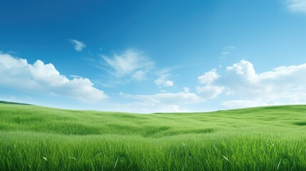 Obraz premium sky growing green blue