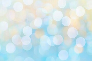 Obraz premium Pastel bokeh lights, summer background, blurry, abstract, design