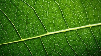 Obraz premium green leaf pattern