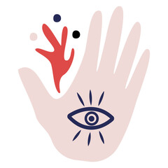 Abstract Matisse Decorative. Flat Vector Illustration.