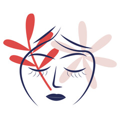 Abstract Matisse Decorative. Flat Vector Illustration.