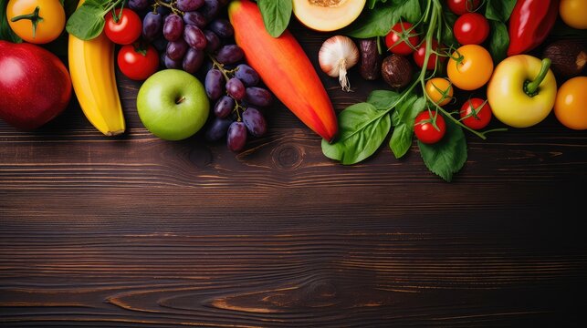 veges table foods flat lay