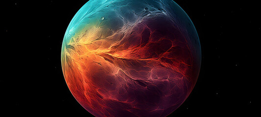 Naklejka premium A colorful sun with an adorable face, ai generation