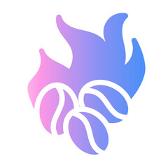 coffee roasting Gradient icon