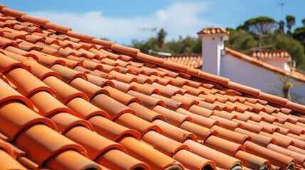 clay house roof shingles