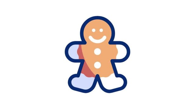 vector illustration of a cartoon character