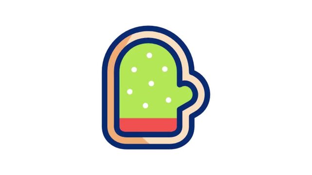 vector illustration of an illustration of a cucumber