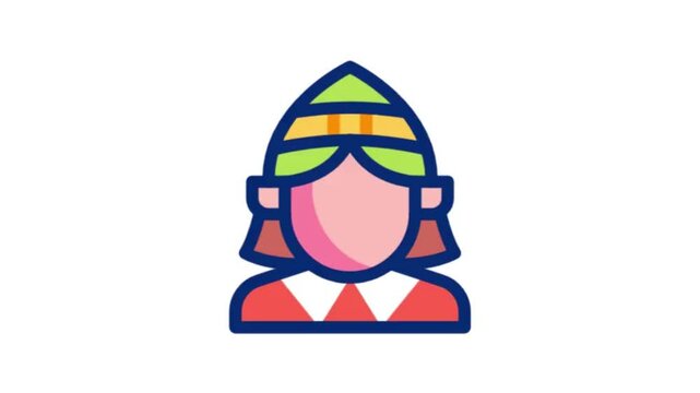 cartoon rocket vector illustration