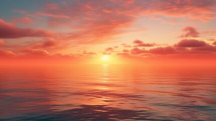 peaceful clean orange