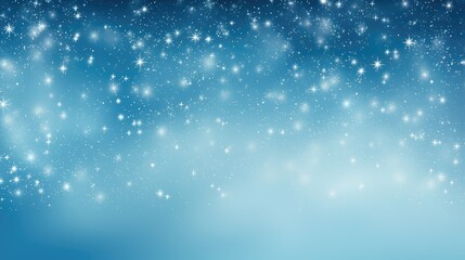 twinkling soft blue background