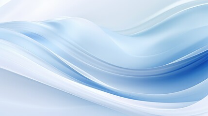 Fototapeta premium waves white and blue abstract background