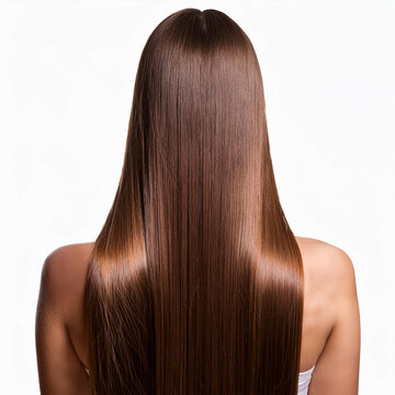 Gorgeous Long Straight Brown Hair