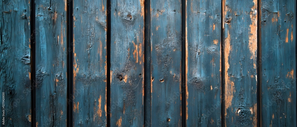Poster rustic painted wood texture with weathered surface and visible grain for background use