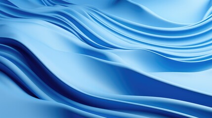 Obraz premium paper blue wave pattern