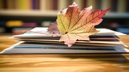 beauty certificate leaves