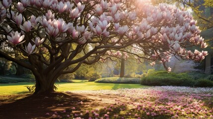 garden magnolia trees