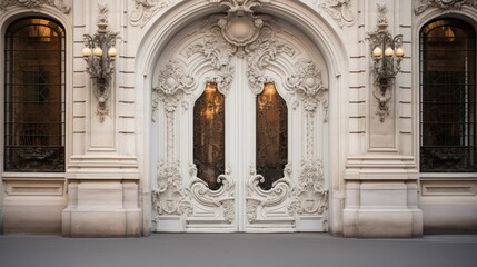 Obraz premium grand fancy door