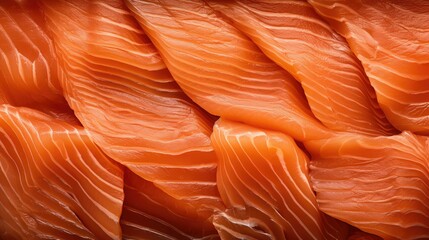 delicate salmon texture