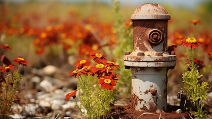 Fototapeta premium close water hydrant