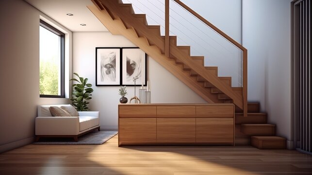 staircase framing wood
