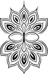 Mandala Stencil Vector Illustration Art Designs Free Mandala Stencil Vector Art for Creative Projects Intricate Mandala Stencil Vector Illustrations