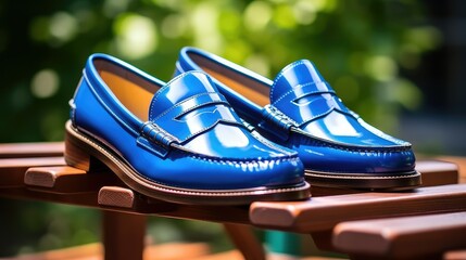comfortable blue shoes