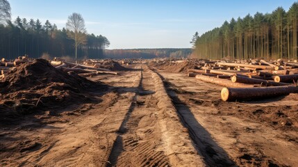 chainsaw tree felling