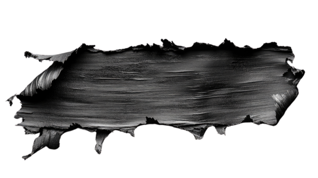 Black Texture Strokes: A captivating and striking textured brush stroke of dark color that adds depth and a touch of rugged elegance. It offers an organic, artistic.